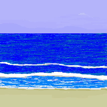 浜辺の歌（イラスト：kiyosi kobayasi さん