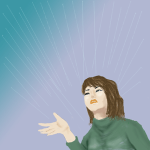 みずいろの雨(イラスト：孫すずめ さん)